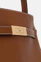 Tory Burch torebka crossbody damska skórzana Lee Radziwill brązowy 178830