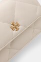 Tory Burch torebka crossbody damska skórzana Kira beżowy 158326