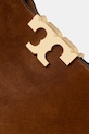 Tory Burch torebka damska zamszowa Eleanor brązowy 174278