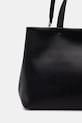 Akcesoria Emporio Armani torebka shopper damska skórzana EW004752.AF13383 czarny