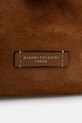 Akcesoria Gianni Chiarini torebka zamszowa SIENNA BS.11785.CM.PL brązowy