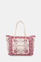 Akcesoria Twinset torebka bawełniana 261LB7BJJ różowy
