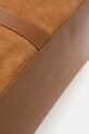 Twinset torebka zamszowa brązowy 261TB7100