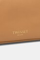Twinset torebka skórzana brązowy 999TB7012