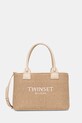 Twinset torebka aplikacja beżowy 261TB7071