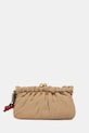 Twinset клатч женский плетеный бежевый 261TD8280