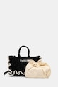 Twinset crossbody kabelka dámska pletená 261TD8291 čierna