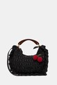 Twinset geantă damskă împletită negru 261TD8301