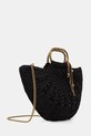 Twinset geantă croissant pentru femei împletită 261TD8320 negru SS26