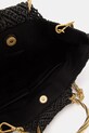 Twinset geantă croissant pentru femei împletită 261TD8320 negru