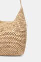Аксесуари Twinset пляжна сумка жіноча плетена 261TD8310 бежевий