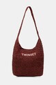 Twinset пляжна сумка жіноча плетена коричневий 261TD8310