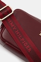 Tommy Hilfiger torebka crossbody damska bordowy AW0AW18370