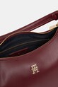 Tommy Hilfiger torebka kuferek damska z imitacji skóry AW0AW18373 bordowy