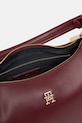 Tommy Hilfiger torebka kuferek damska z imitacji skóry AW0AW18373 bordowy