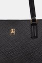 Tommy Hilfiger shopper γυναικείο μαύρο AW0AW18417