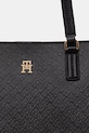 Tommy Hilfiger shopper γυναικείο μαύρο AW0AW18417