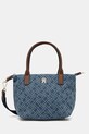 Tommy Hilfiger torebka crossbody damska jeansowa niebieski AW0AW18612