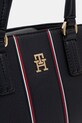 Tommy Hilfiger crossbody kabelka dámska z imitácie kože tmavomodrá AW0AW18642