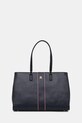 Tommy Hilfiger чанта дамска от имитация на кожа тъмносин AW0AW18643