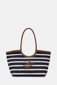 Tommy Hilfiger torebka tote damska SUMMER granatowy AW0AW18400