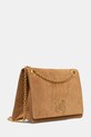 Luisa Spagnoli torebka zamszowa 542950 brązowy SS26