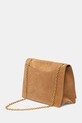 Akcesoria Luisa Spagnoli torebka zamszowa 542950 brązowy