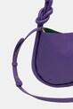Dodaci United Colors of Benetton crossbody torba za žene od imitacije kože 6TREVY01A ljubičasta