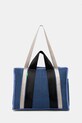 United Colors of Benetton nákupní taška dámská z pletenky modrá 6XZZVY01W