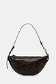 Sisley borsa cornetto da donna in similpelle marrone 686NWY06D
