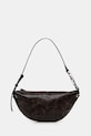Sisley borsa cornetto da donna in similpelle marrone 686NWY06D