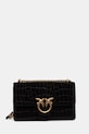 Pinko torebka crossbody damska skórzana czarny 100941.A2YW
