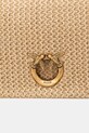 Doplnky Pinko kabelka do ruky dámska pletená 106022.A391 béžová
