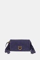 Pinko torebka crossbody damska skórzana fioletowy 106023.A39A
