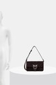 Pinko torebka crossbody damska zamszowa 106243.A0F6