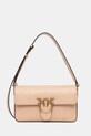 Pinko torebka crossbody damska skórzana beżowy 106243.A2X6