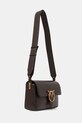 Pinko torebka crossbody damska skórzana 106243.A2X6 brązowy SS26