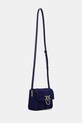 Akcesoria Pinko torebka crossbody damska zamszowa 106244.A0F6 granatowy