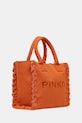 Pinko torebka shopper damska jeansowa 106673.A3A4 pomarańczowy SS26