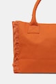 Akcesoria Pinko torebka shopper damska jeansowa 106673.A3A4 pomarańczowy