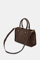 Akcesoria Marc O'Polo torebka damska zamszowa 5000010918 brązowy