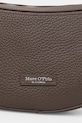 Akcesoria Marc O'Polo torebka rogal damska skórzana 5000010961 brązowy