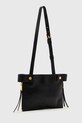 AllSaints torebka skórzana MARLO W091XE czarny SS26