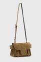 Аксесоари Велурена чанта AllSaints URSA W099XE кафяв