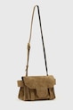 Аксесоари Велурена чанта AllSaints URSA W099XE кафяв
