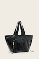 Akcesoria AllSaints torebka tote damska skórzana JEAN W130XE czarny