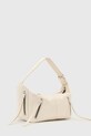Akcesoria AllSaints torebka damska skórzana JEAN W131XE beżowy