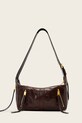 AllSaints torebka damska skórzana JEAN brązowy W131XE