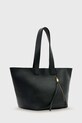 Akcesoria AllSaints torebka skórzana ALBA W585XD czarny