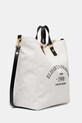 Elisabetta Franchi torebka shopper damska bawełniana BS14A62E2 beżowy SS26